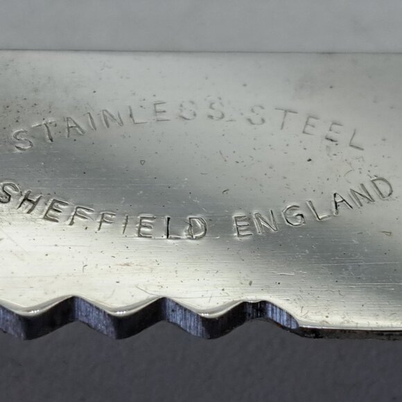 6 Place Shefield Steak and Fork Set - Picture 9 of 11